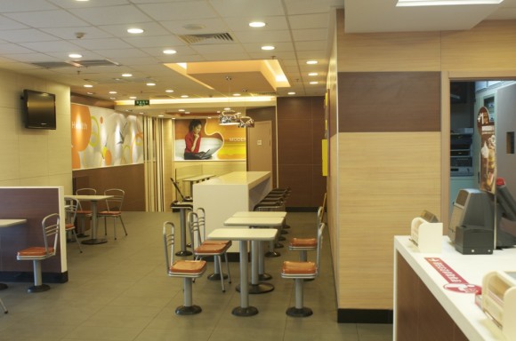 Xi'an: McDonalds interior