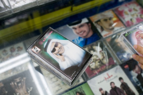 Oman: locally preferred formats - cassette in an entertainment media store