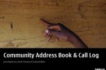 Presentation: Community Address Book