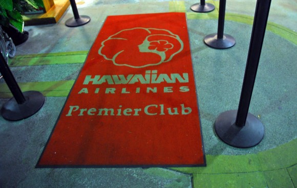 Hilo: airline welcome mat