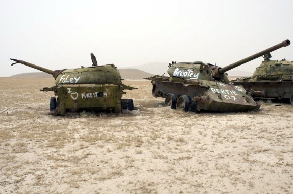 Kabul: Soviet tank graveyard