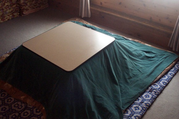 Akadake: covered kotatsu